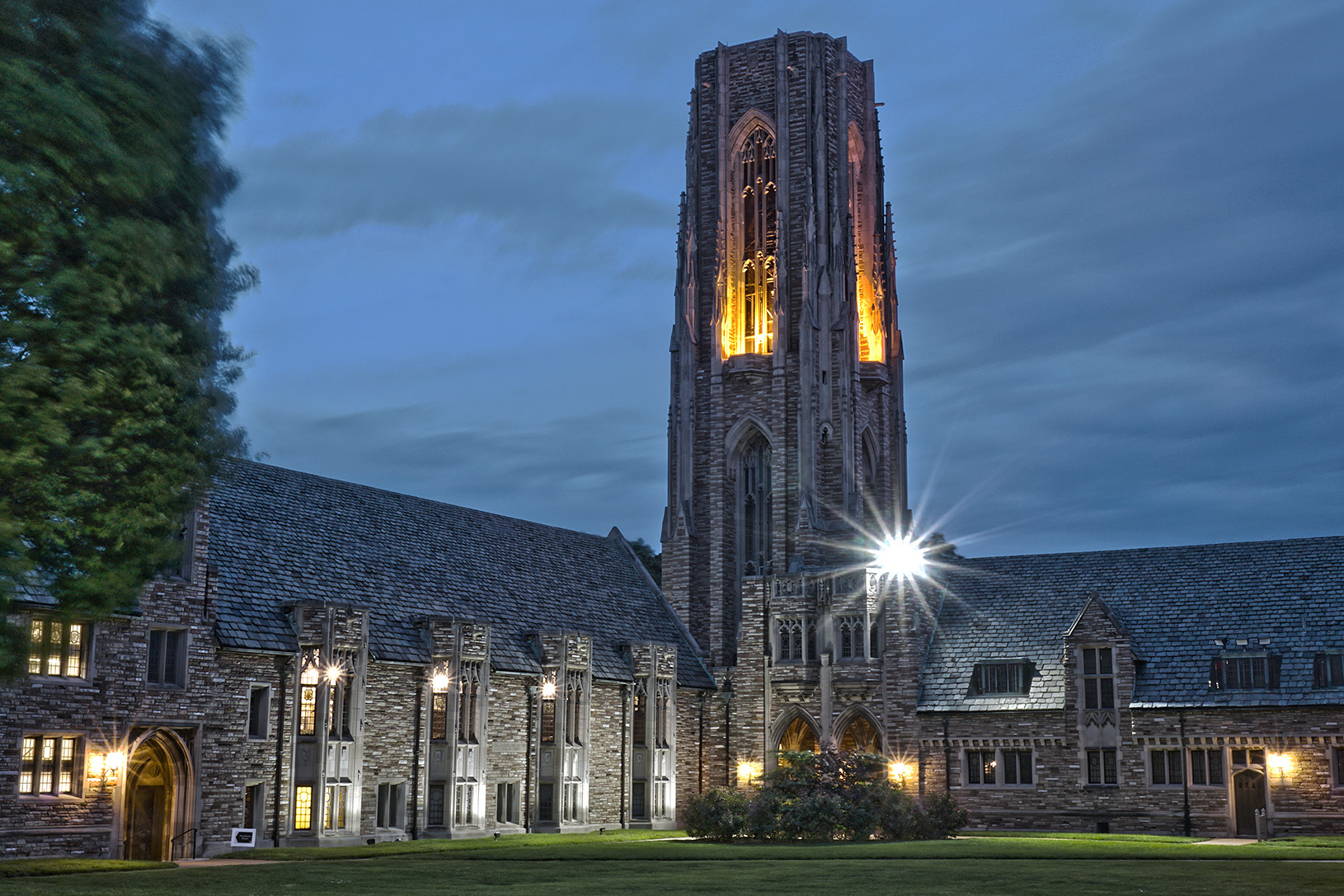 The campus of Concordia Seminary, St. Louis. Photographed by Mark Polege.